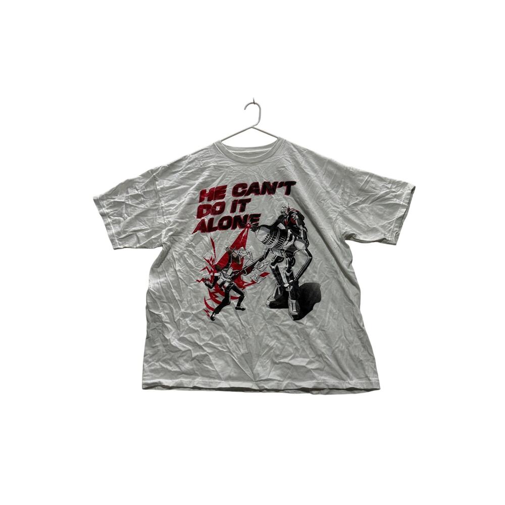 Hoodman "He Can't Do It Alone" | XX-Large | White | Rare Collectible